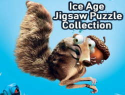 لعبة Ice Age Jigsaw Puzzle ﺔﻋﻮﻤﺠﻣ  على الانترنت