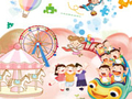                                                                     Happy Children's Day Jigsaw Puzzle ﺔﺒﻌﻟ