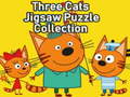                                                                     Three Сats Jigsaw Puzzle Collection ﺔﺒﻌﻟ