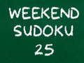                                                                     Weekend Sudoku 25 ﺔﺒﻌﻟ