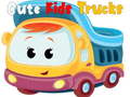                                                                    Cute Kids Trucks Jigsaw ﺔﺒﻌﻟ