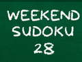                                                                     Weekend Sudoku 28 ﺔﺒﻌﻟ