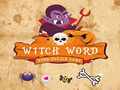                                                                     Witch Word Halloween Puzzel Game ﺔﺒﻌﻟ