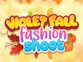                                                                     Violet Fall Fashion Shoot ﺔﺒﻌﻟ