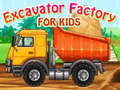                                                                     Excavator Factory For Kids ﺔﺒﻌﻟ