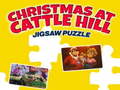                                                                     Christmas at Cattle Hill Jigsaw Puzzle ﺔﺒﻌﻟ
