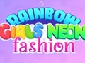                                                                     Rainbow Girls Neon Fashion ﺔﺒﻌﻟ