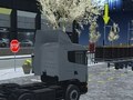                                                                     18 Wheeler Truck Driving Cargo ﺔﺒﻌﻟ