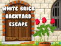                                                                     White Brick Backyard Escape ﺔﺒﻌﻟ