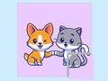                                                                     Cats and Dogs Puzzle ﺔﺒﻌﻟ