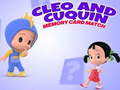                                                                     Cleo and Cuquin Memory Card Match ﺔﺒﻌﻟ