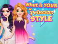                                                                     What Is Your Princess Style ﺔﺒﻌﻟ