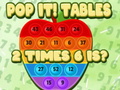                                                                     Pop it tables 2 times 6 is? ﺔﺒﻌﻟ