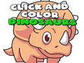                                                                     Click And Color Dinosaurs ﺔﺒﻌﻟ