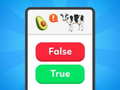                                                                     True False - Quiz ﺔﺒﻌﻟ