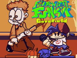 لعبة Funkin Vs Gorefield ﺔﻌﻤﺠﻟﺍ ﺔﻠﻴﻟ  على الانترنت.