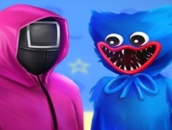 لعبة Playtime Squid :ﺵﺎﺨﺸﺨﻟﺍ ﻞﺒﺣ  على الانترنت