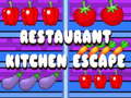                                                                     Restaurant Kitchen Escape ﺔﺒﻌﻟ