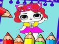                                                                     Coloring Dolls Book ﺔﺒﻌﻟ