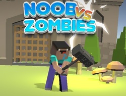 لعبة Noob vs Zombies على الانترنت
