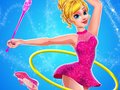                                                                     Gymnastic SuperStar Girls Dress Up ﺔﺒﻌﻟ