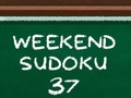                                                                     Weekend Sudoku 37 ﺔﺒﻌﻟ