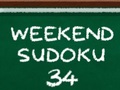                                                                     Weekend Sudoku 34 ﺔﺒﻌﻟ