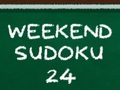                                                                     Weekend Sudoku 24 ﺔﺒﻌﻟ