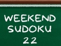                                                                     Weekend Sudoku 22  ﺔﺒﻌﻟ