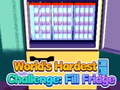                                                                     World's Hardest Challenge: Fill Fridge ﺔﺒﻌﻟ