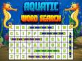                                                                     Aquatic Word Search ﺔﺒﻌﻟ