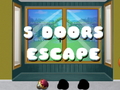                                                                     5 Doors Escape ﺔﺒﻌﻟ