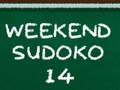                                                                     Weekend Sudoku 14 ﺔﺒﻌﻟ