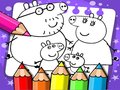                                                                     Peppa Pig Coloring Book ﺔﺒﻌﻟ