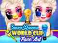                                                                     Snow queen world cup face art ﺔﺒﻌﻟ