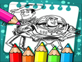                                                                     Toy Story Coloring Book  ﺔﺒﻌﻟ