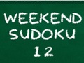                                                                     Weekend Sudoku 12 ﺔﺒﻌﻟ