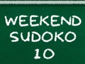                                                                     Weekend Sudoku 10 ﺔﺒﻌﻟ