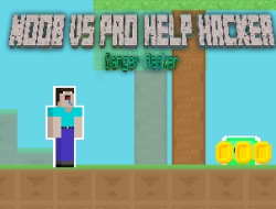 لعبة Noob vs Pro ﺮﻛﺎﻫ ﺮﻄﺧ ﺮﻛﺎﻫ ﺓﺪﻋﺎﺴﻣ  على الانترنت