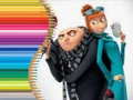                                                                     Coloring Book for Despicable Me Printable ﺔﺒﻌﻟ