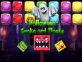                                                                     Halloween Snake and Blocks ﺔﺒﻌﻟ