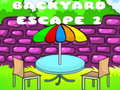                                                                     Backyard Escape 2 ﺔﺒﻌﻟ