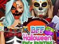                                                                     BFF Halloween Face Painting ﺔﺒﻌﻟ