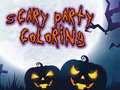                                                                     Scary Party Coloring ﺔﺒﻌﻟ