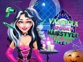                                                                     Vampira Spooky Hairstyle Challenge ﺔﺒﻌﻟ