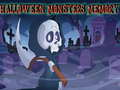                                                                     Halloween Monsters Memory ﺔﺒﻌﻟ