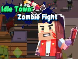 لعبة Zombie Fight :ﻝﻮﻤﺨﻟﺍ ﺓﺪﻠﺑ  على الانترنت