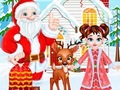                                                                     Baby Taylor Christmas Reindeer Fun ﺔﺒﻌﻟ