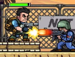 لعبة Gun Metal War 2D Mobile ﺔﺒﻌﻟ  على الانترنت