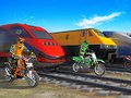                                                                     Bike vs Train ﺔﺒﻌﻟ